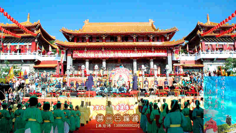臺灣日月潭文武廟創新祭孔